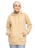 Beige Over Size Hoodie - Khotwh
